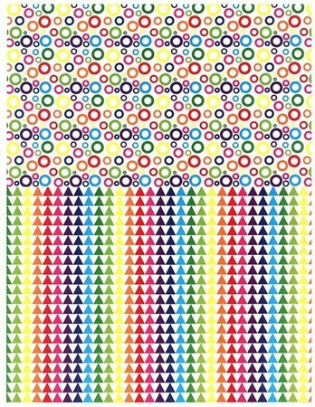 Blok z motywami A4 COLORS happy color