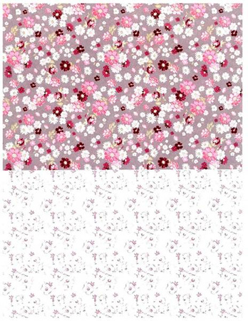 Blok z motywami A4 FLOWERS happy color