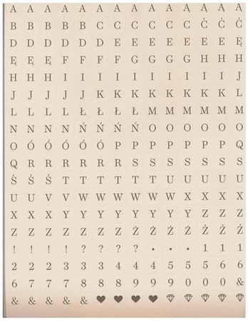 Papier do scrapbookingu jednostronny A4 SATIN GOLD zestaw (blok kreatywny) INTERDRUK