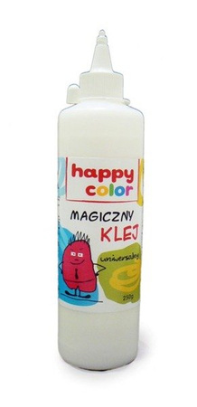 Klej magiczny uniwersalny z aplikatorem 250 g happy color