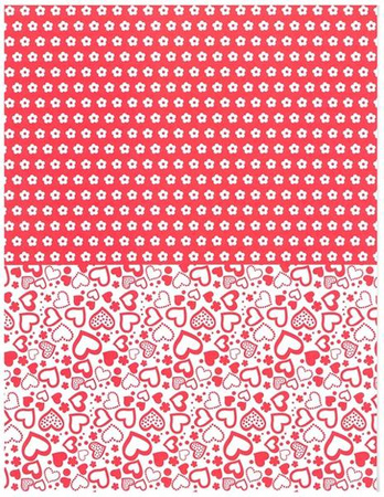 Blok z motywami A4 LOVE happy color