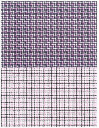 Blok z motywami A4 TEXTILE happy color