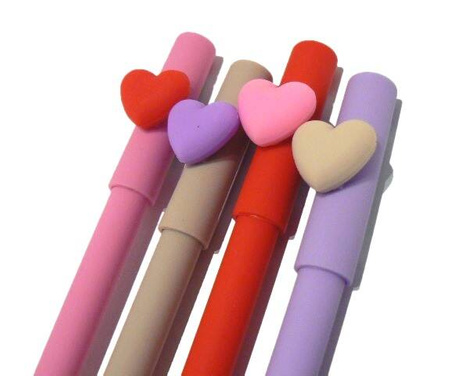 Długopis zmazywalny 0,5 mm SERCE INTERDRUK