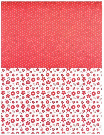 Blok z motywami A4 RED happy color