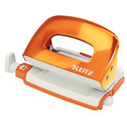 Dziurkacz Mini 10 kartek pomarańczowy LEITZ WOW