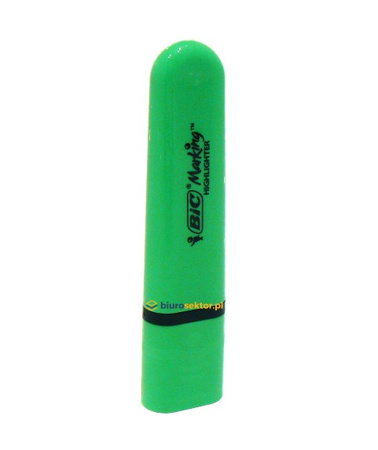 Zakreślacz ZIELONY NEON Marking Highlighter FLAT BIC