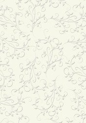 Papier do scrapbookingu jednostronny wytłoczony B2 50 x 70 cm FIRENZE FLORENCJA KREMOWY Heyda