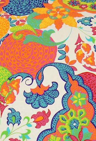 Papier bawełniany ozdobny EFEKT PASSION COLORS mix wzorów 1 arkusz happy color