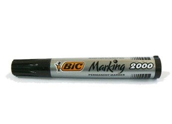 Marker permanentny z okrągłą końcówką czarny BIC