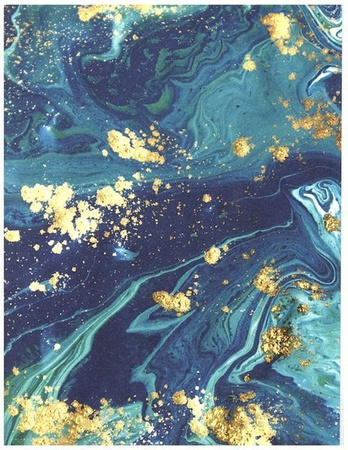 Papier do scrapbookingu jednostronny A4 ART DECO zestaw (blok kreatywny) INTERDRUK