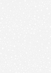 Papier do scrapbookingu transparentny (kalka ozdobna) B2 50 x 70 cm GWIAZDKI BIAŁE Heyda