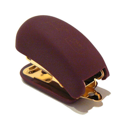 Zszywacz 15 kartek ŚLIWKA ZŁOTO SATIN GOLD Interdruk