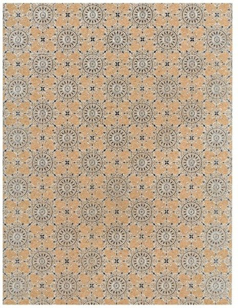 Papier do scrapbookingu jednostronny B2 50 x 70 cm ORNAMENTY SREBRNE Heyda