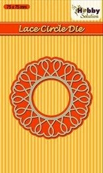 Wykrojnik RAMKA KORONKOWA W SERCA OKRĄGŁA Nellie`s Choice