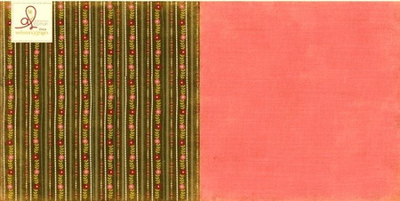 Papier do scrapbookingu dwustronny 30,5 x 30,5 cm PLUM SEEDS Webster`s pages