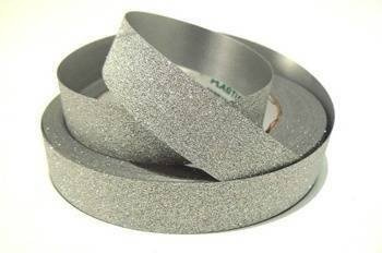 Tasiemka brokatowa SREBRNA 2 cm 22,8 m 