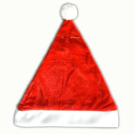 Czapka Mikołaja welurowa Arpex