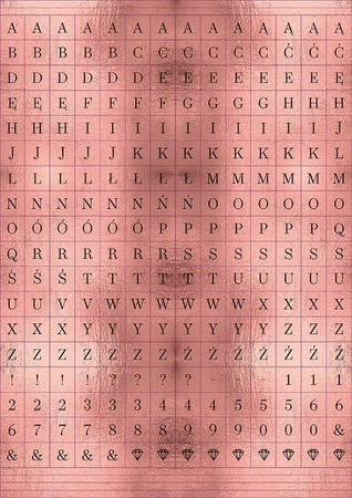 Papier do scrapbookingu jednostronny A4 ART DECO zestaw (blok kreatywny) INTERDRUK