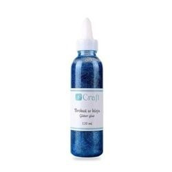 Brokat w kleju 120 ml LIGHT BLUE dpCraft