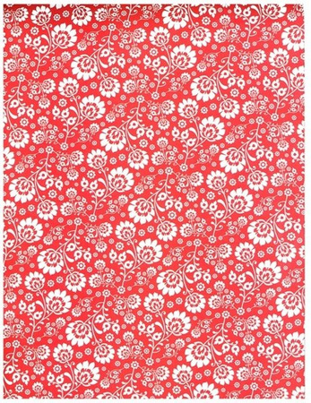 Papier do scrapbookingu jednostronny A4 FOLK zestaw (blok kreatywny) INTERDRUK