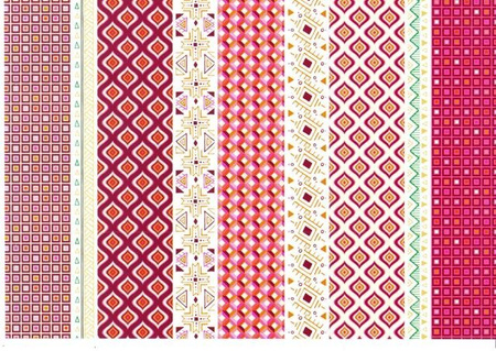 Wycinanka A4 samoprzylepna WZORY ETNICZNE CORMORAN