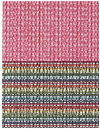 Blok z motywami A4 TEXTILE happy color