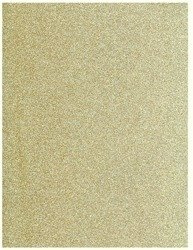 Papier brokatowy jednostronny A4 JASNOZŁOTY Heyda