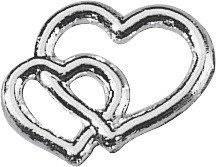 Aplikacja DWA SERCA SREBRNE 2 szt. KNORR prandell