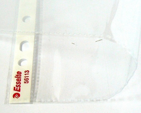 Koszulki krystaliczne A4 75 mic. Esselte