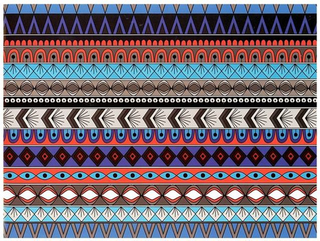 Wycinanka A4 samoprzylepna WZORY PLEMIENNE CORMORAN