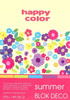 Blok Deco A5 SUMMER happy color