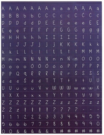 Papier do scrapbookingu jednostronny A4 STRIPES & DOTS zestaw (blok kreatywny) INTERDRUK