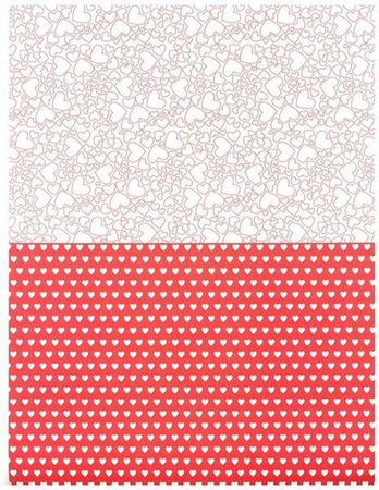 Blok z motywami A4 RED happy color