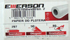 Papier do plotera 297 mm x 50 m 80g EMERSON