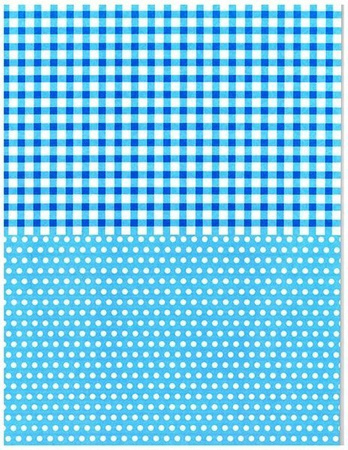 Blok z motywami A4 BLUE happy color