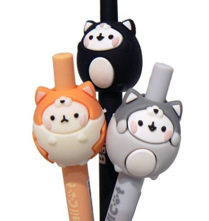 Długopis zmazywalny automatyczny 0,5 mm CAT KOTEK Penmate