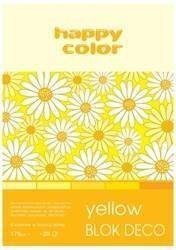 Blok Deco Yellow A5 TONACJA ŻÓŁTA happy color