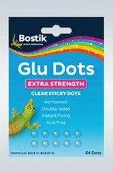 Kropki klejące masa klejąca GLUE DOTS extra strong Bostik
