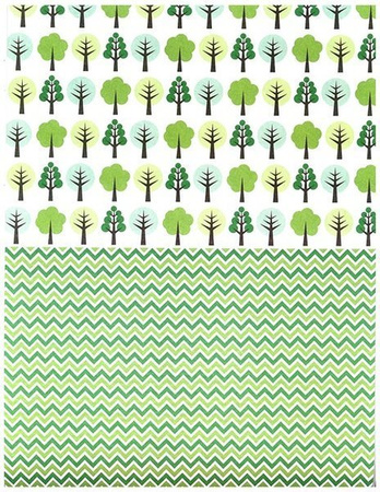 Blok z motywami A4 GREEN happy color