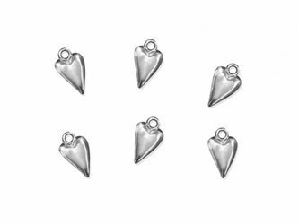 Zawieszka SERCE 1,9 cm 25 szt. PartyDeco