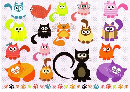 Wycinanka A4 samoprzylepna ZWIERZAKI CORMORAN