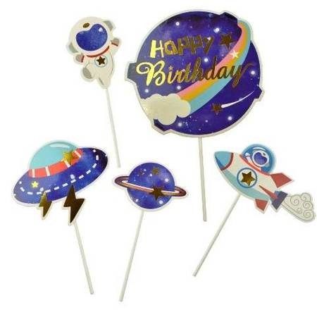 Wycinanka na piku GALAXY 5 szt. Arpex