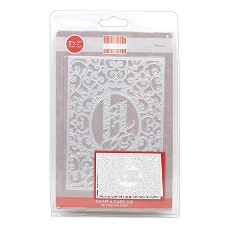 Wykrojnik NAPIS HAPPY CHRISTMAS - FIRST EDITION CHRISTMAS DIE 12,3 x 17,3 cm Dovecraft