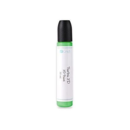 Farba 3D perełki w płynie GREEN 30 ml dpCraft