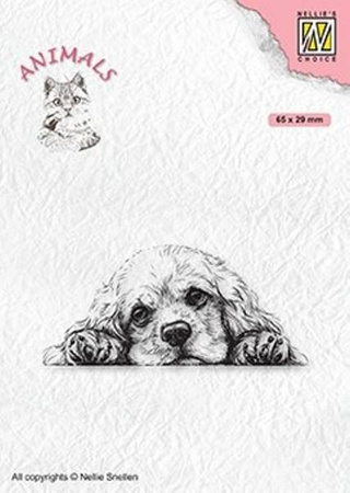 Stempel silikonowy PIES SPANIEL Nellie`s Choice