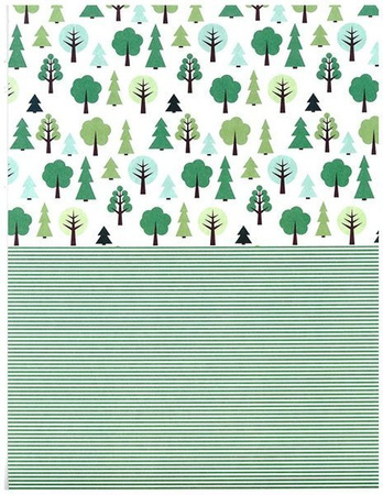 Blok z motywami A4 GREEN happy color