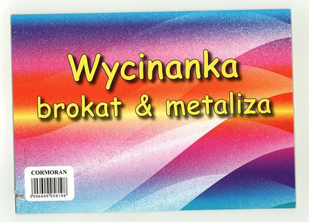 Wycinanka A5 BROKAT & METALIZA mix kolorów CORMORAN
