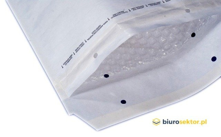 Koperta powietrzna (bąbelkowa) samoklejąca z paskiem G17 biała AirPro