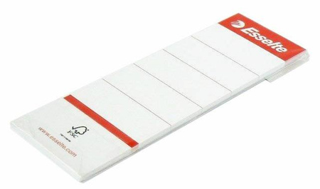 Etykiety do segregatora 75 mm wymienne Esselte