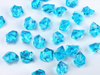 Kryształowy lód TURKUSOWY 21 x 25 mm 50 szt. PartyDeco